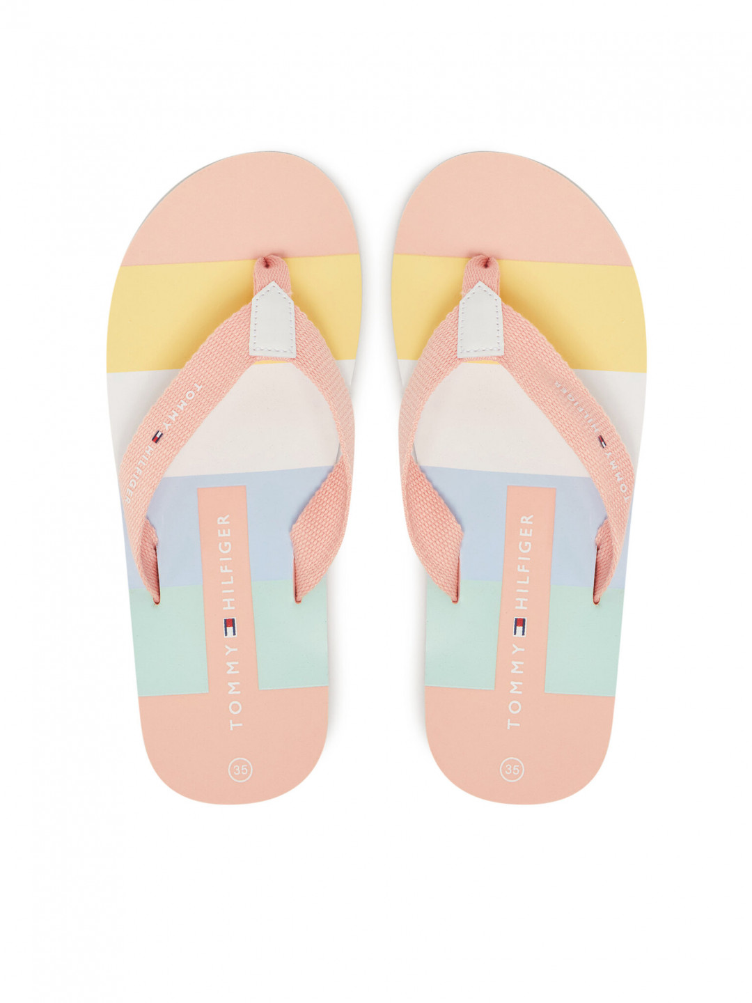 Tommy Hilfiger Žabky T3A8-33806-0058Y913 S Růžová